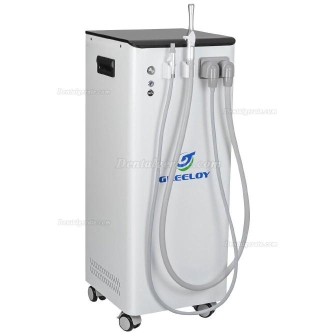 GREELOY GSM-300 350L/min Mobile Vakuumpumpe f&uuml;r zahn&auml;rztliche Absaugung